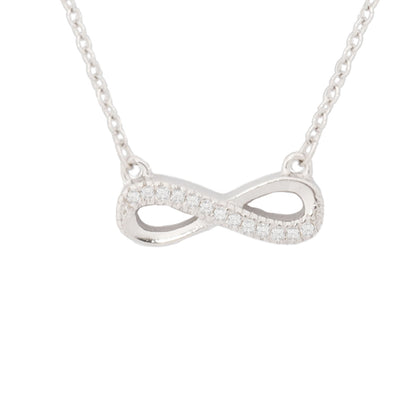 925 Silver Infinity Necklace